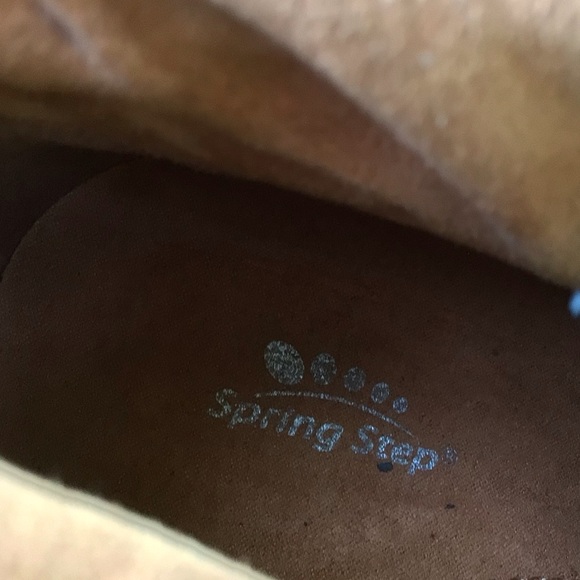 SPRING STEP Galil* (38) WOMEN’S Luxurious LEATHER material ankle lace-up boots. - Picture 11 of 12